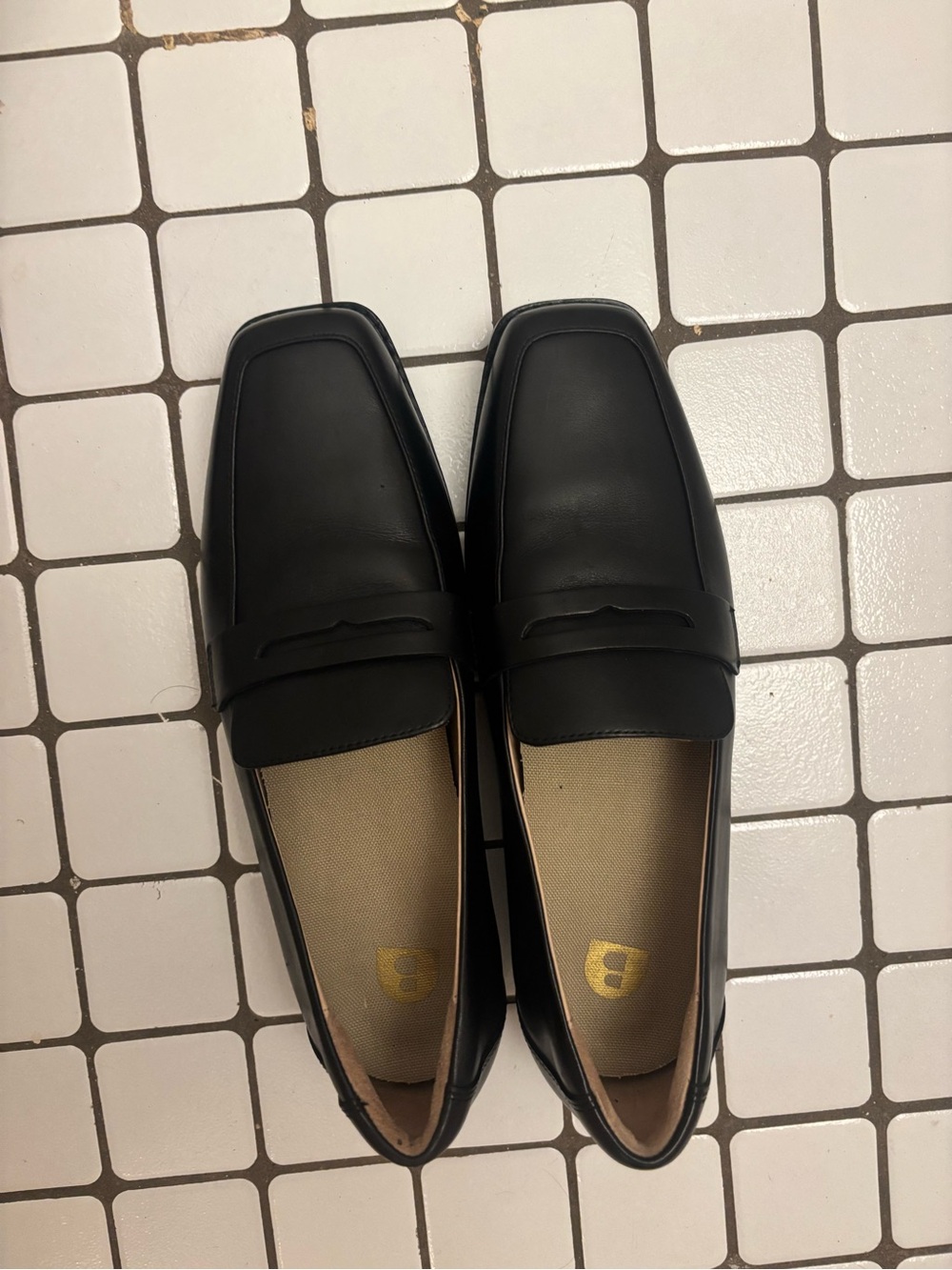 Bared Footwear Black Maleo Leather Women's Loafers